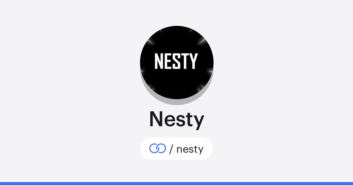 Nesty · solo.to
