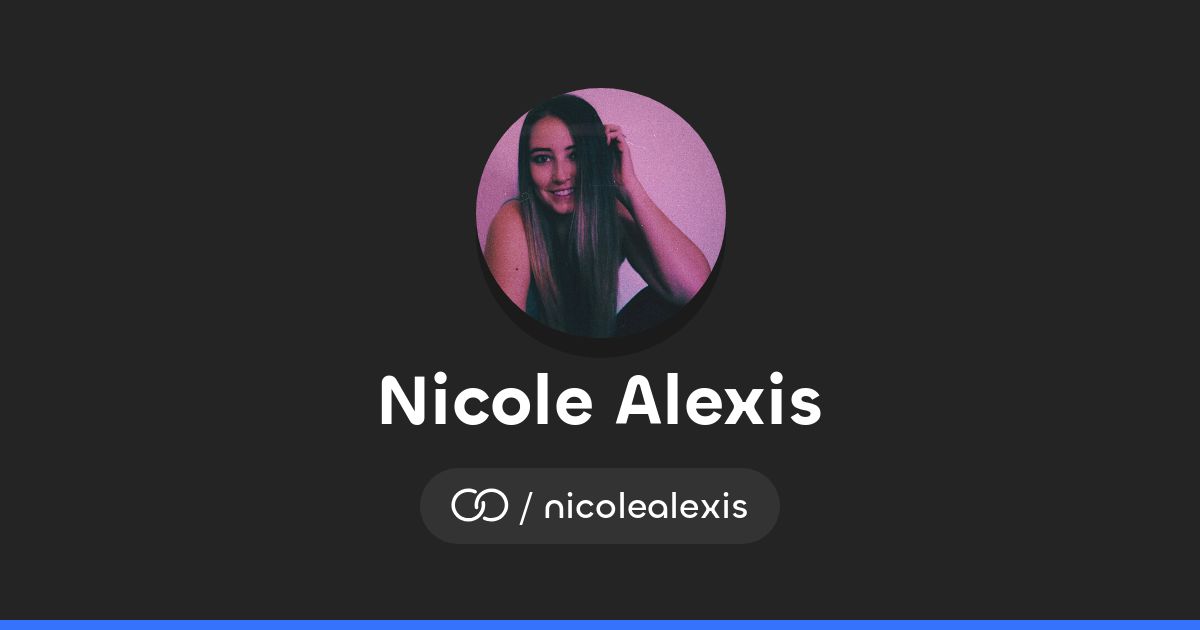 Nicole Alexis (/nicolealexis) · solo.to
