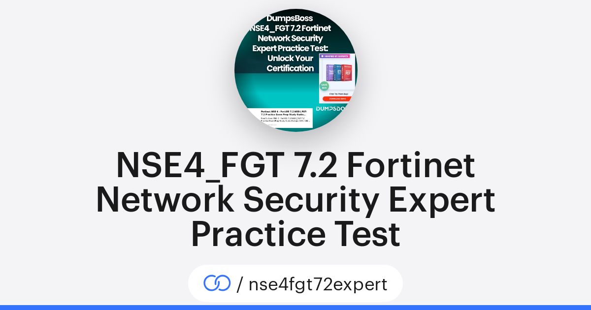 NSE4_FGT 7.2 Fortinet Network Security Expert Practice Test (/nse4fgt72expert) · solo.to