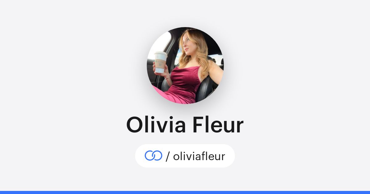 Olivia Fleur (/oliviafleur) · solo.to