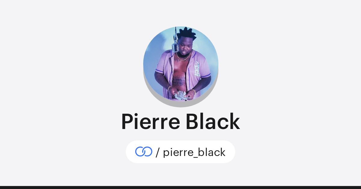 Pierre Black (/pierre_black) · solo.to