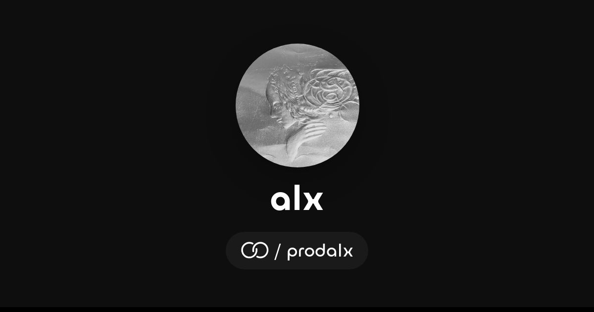 alx (/prodalx) · solo.to