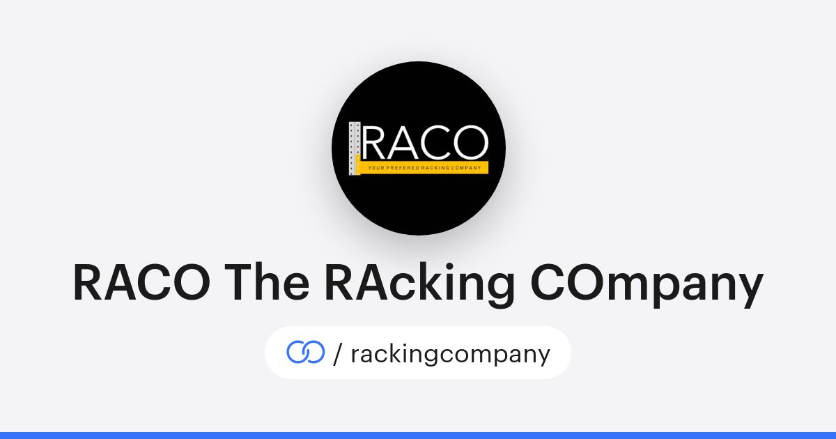 Raco Rack RACO The RAcking COmpany (/rackingcompany) · solo.to