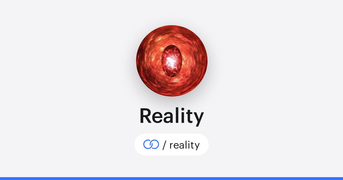 Reality · solo.to