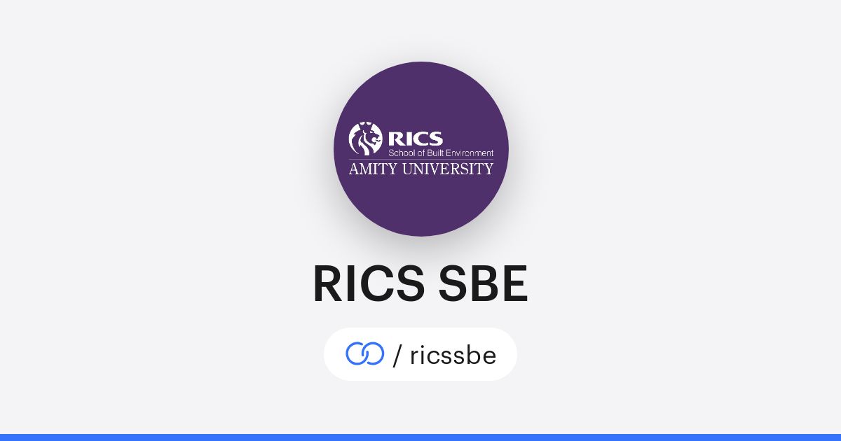 RICS SBE (/ricssbe) · solo.to