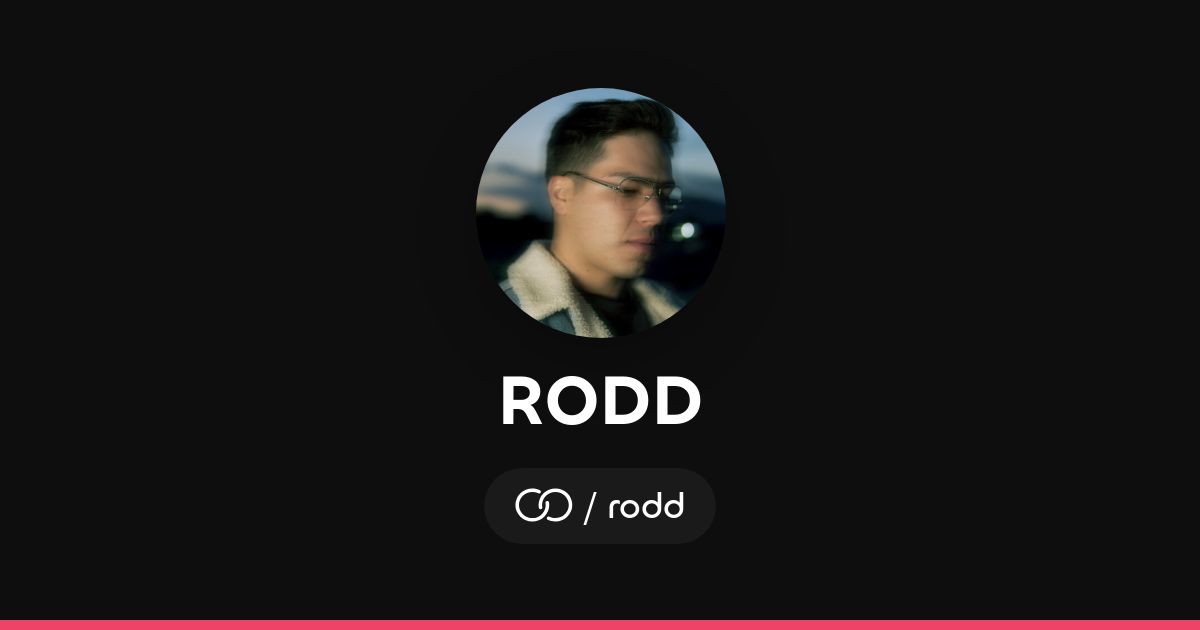Todd Rodd RODD · solo.to