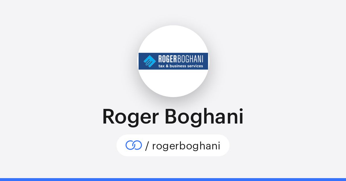 Roger Boghani (/rogerboghani) · solo.to