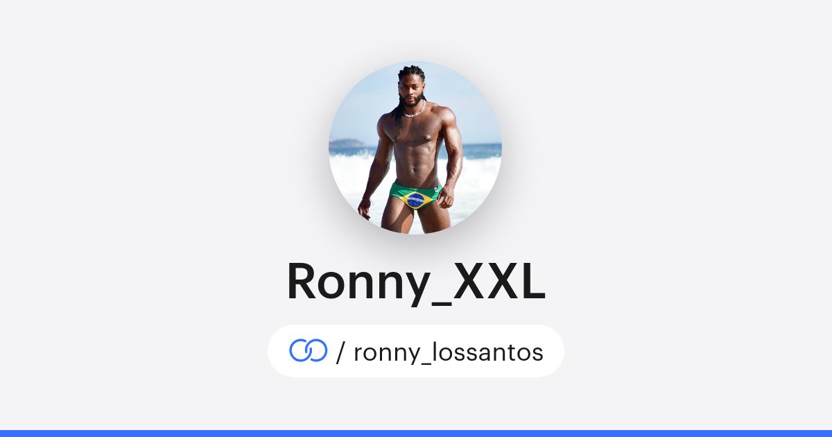 Ronny_XXL (/ronny_lossantos) · solo.to