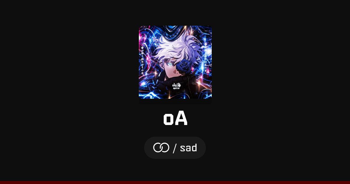 oA (/sad) · solo.to