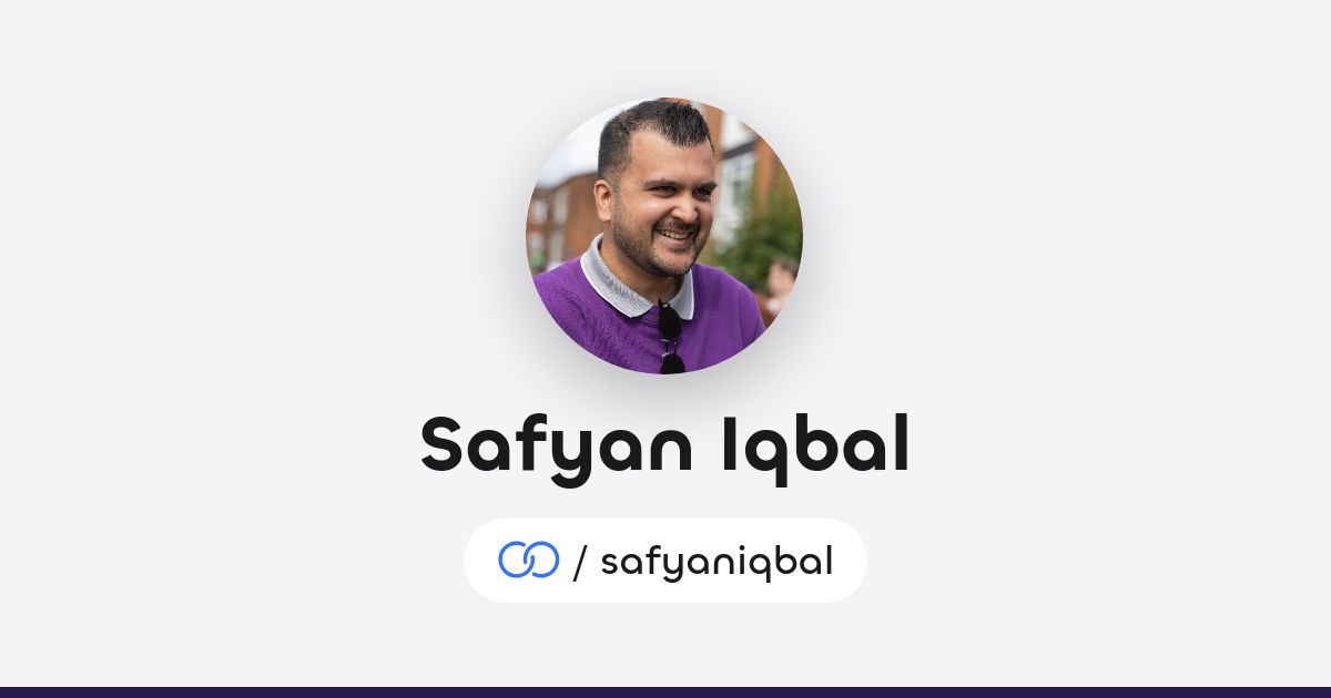 Safyan Work Safyan Iqbal (/safyaniqbal) · solo.to