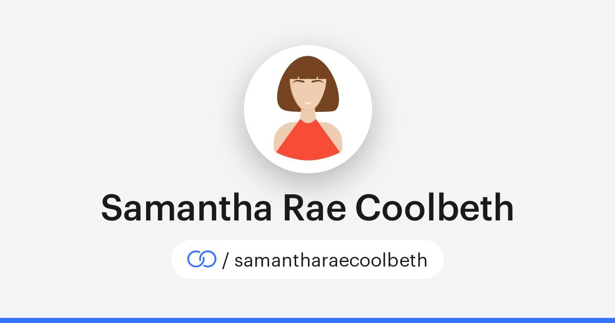 Samantha Rae Coolbeth (/samantharaecoolbeth) · solo.to