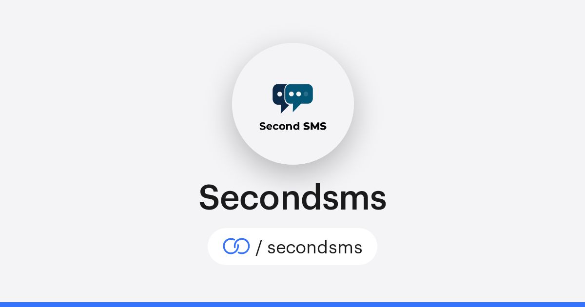 Secondsms · solo.to