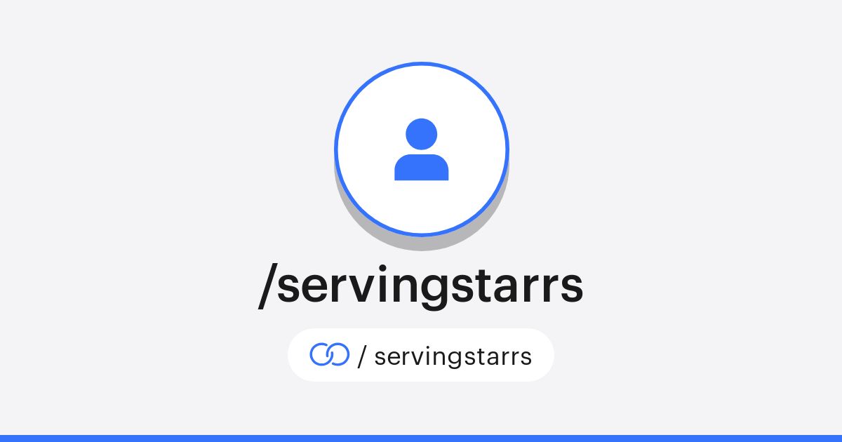 /servingstarrs · solo.to