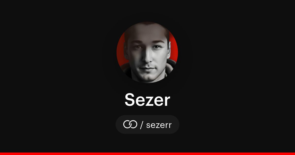Serazer Sezer (/sezerr) · solo.to