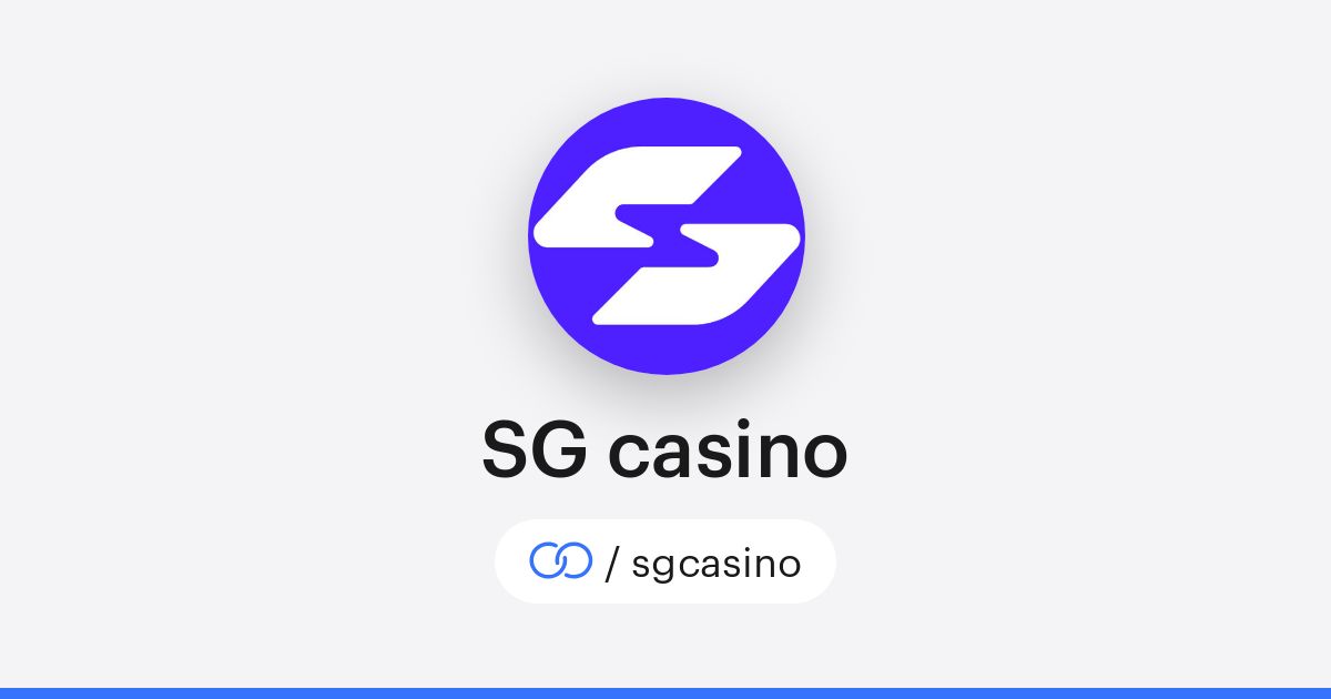 Interface de Sg Casino