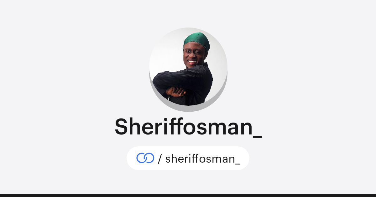 Sheref Os Sheriffosman_ · solo.to