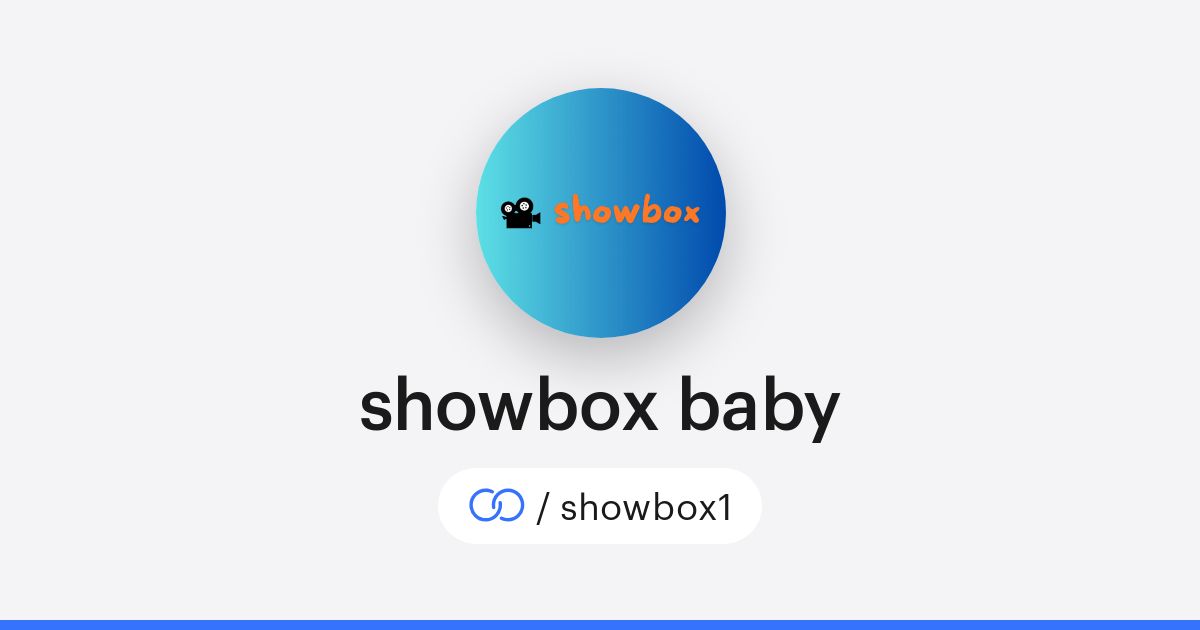Showbox baby showbox1 solo to