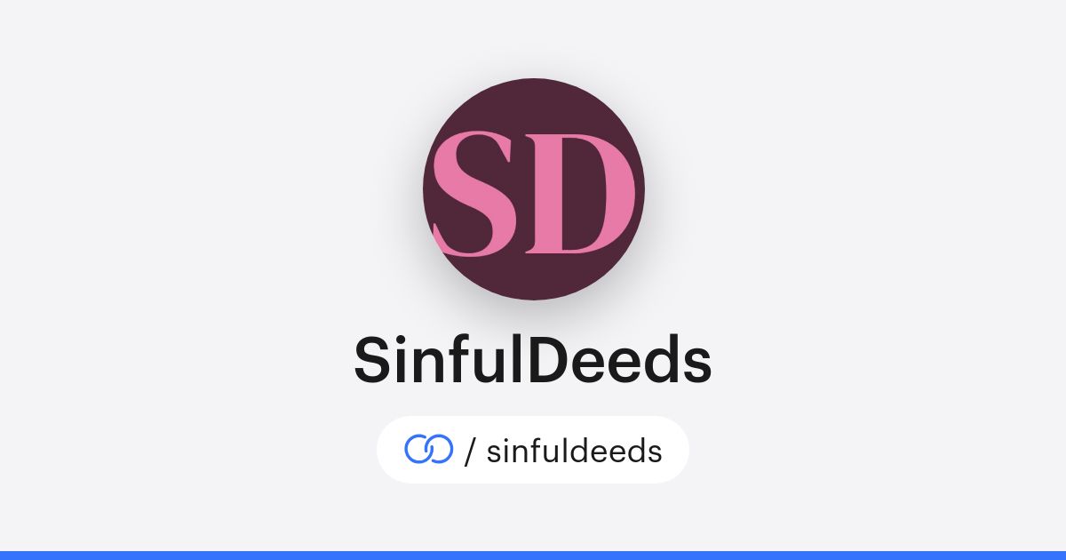 Sinfuldeeds Rmt SinfulDeeds · solo.to