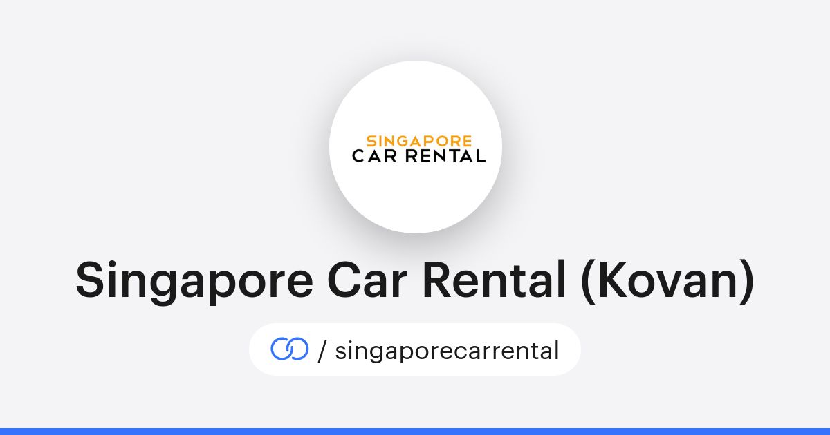 Singapore Car Rental (Kovan) (/singaporecarrental) · solo.to