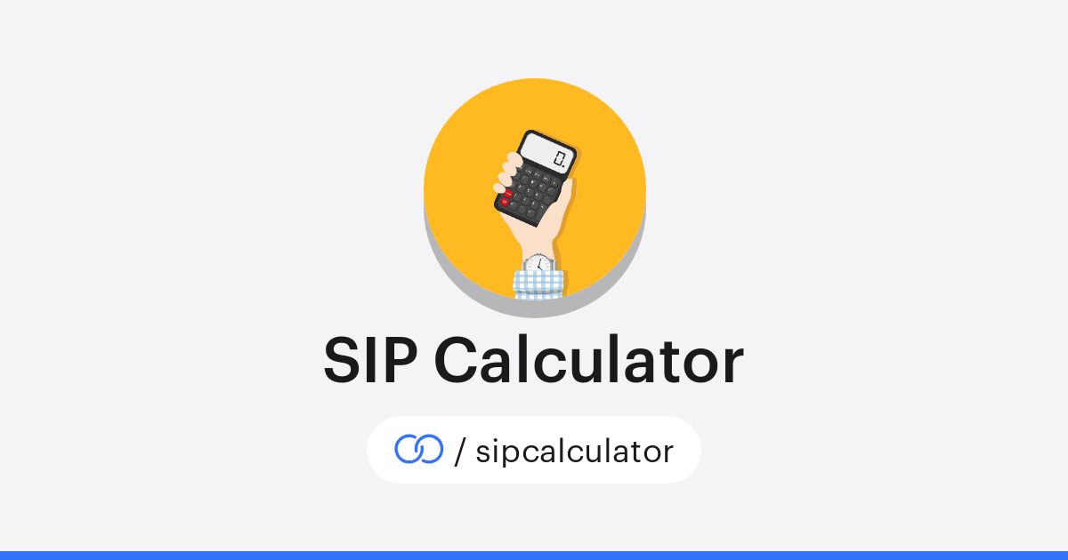 Sip Calculator Sipcalculator Solo To