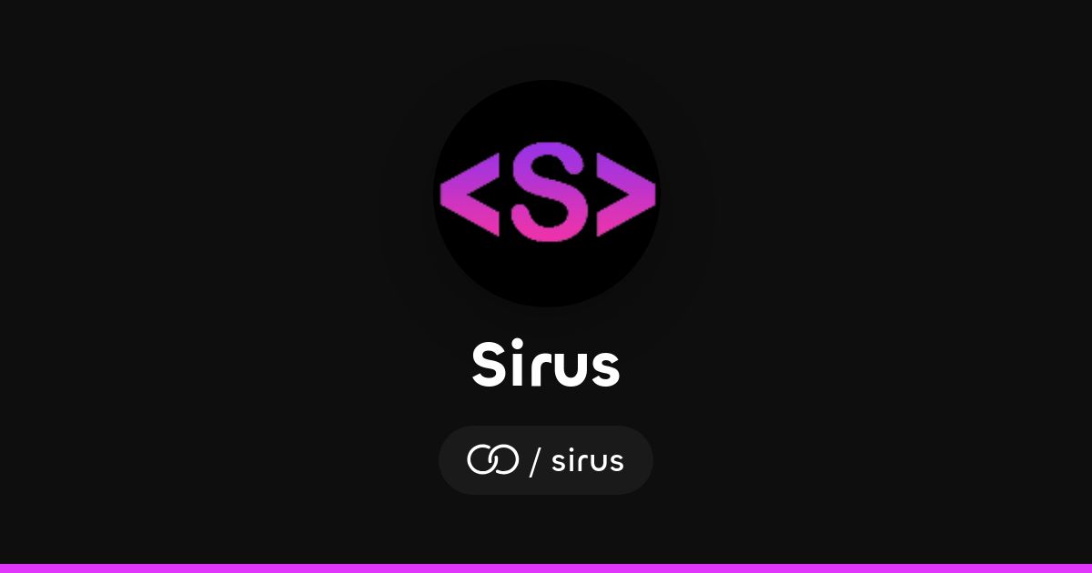 Sirus Microcomputer Sirus · solo.to