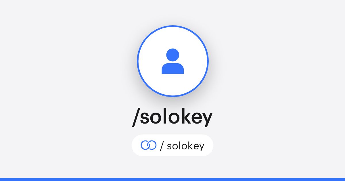/solokey · solo.to