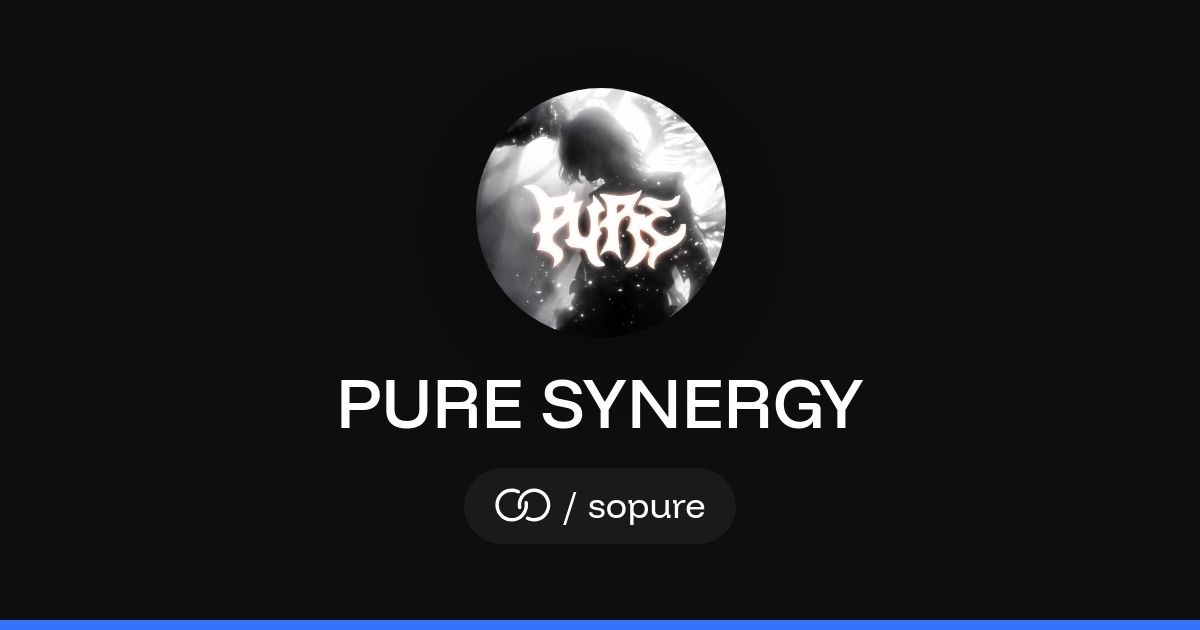 PURE SYNERGY (/sopure) · solo.to