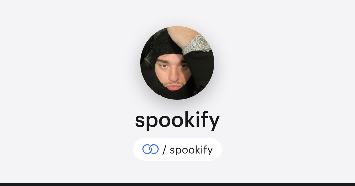 spookify · solo.to