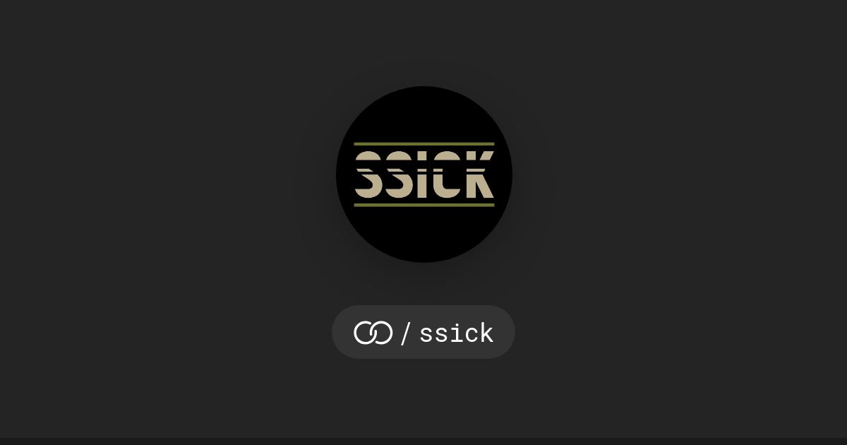 Ssick · solo.to