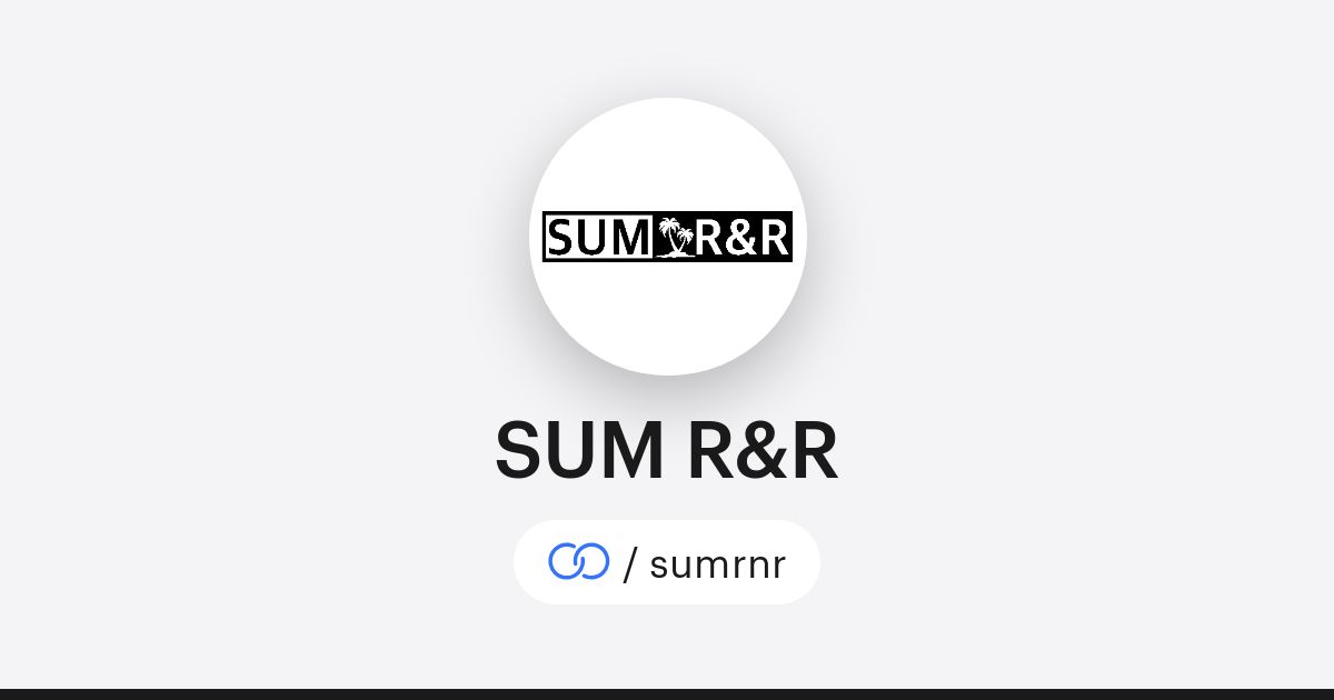 Suommar R SUM R&R (/sumrnr) · solo.to