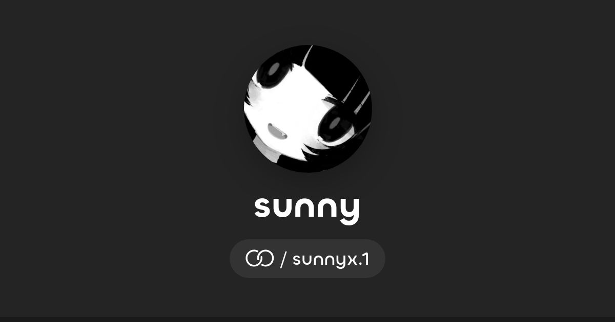 Sunyx sunny (/sunnyx.1) · solo.to