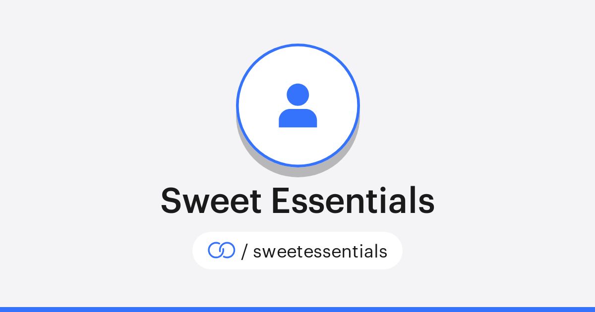 Sweet Essentials Address Sweet Essentials (/sweetessentials) · solo.to