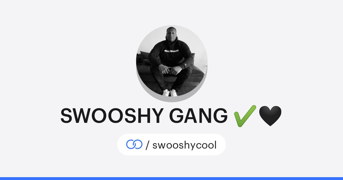 SWOOSHY GANG ️🖤 (/swooshycool) · solo.to