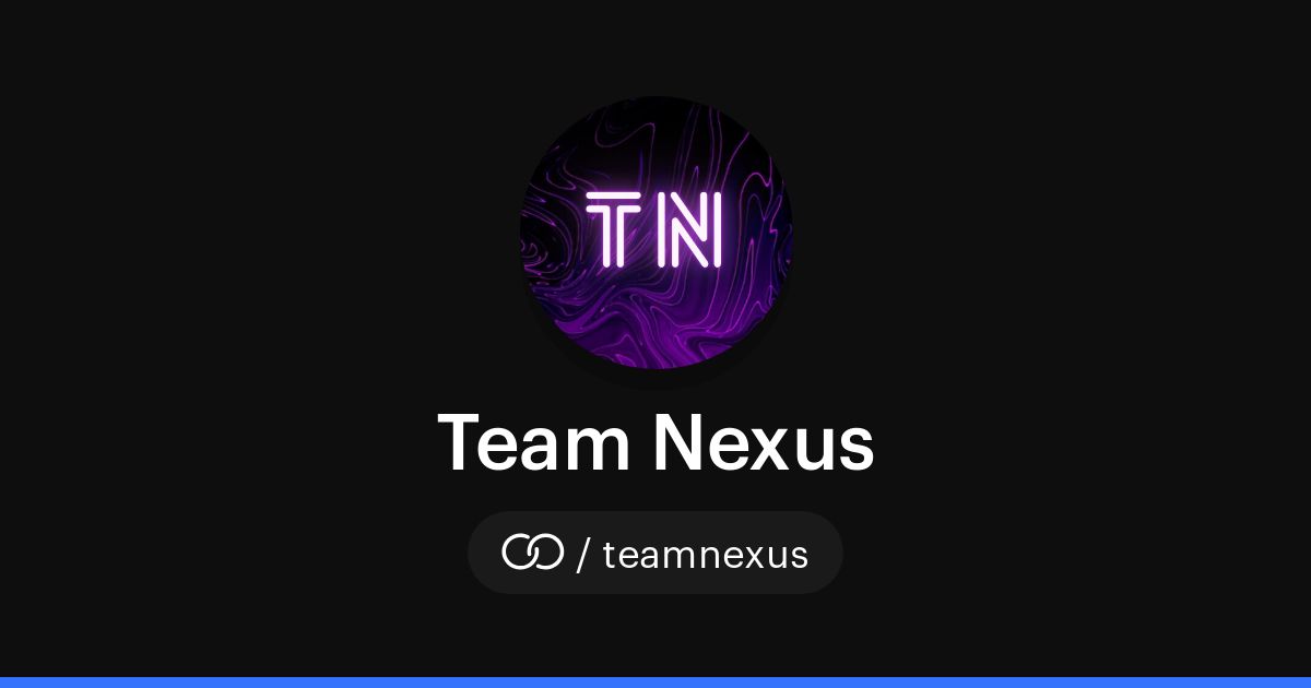 Team Nexus (/teamnexus) · solo.to