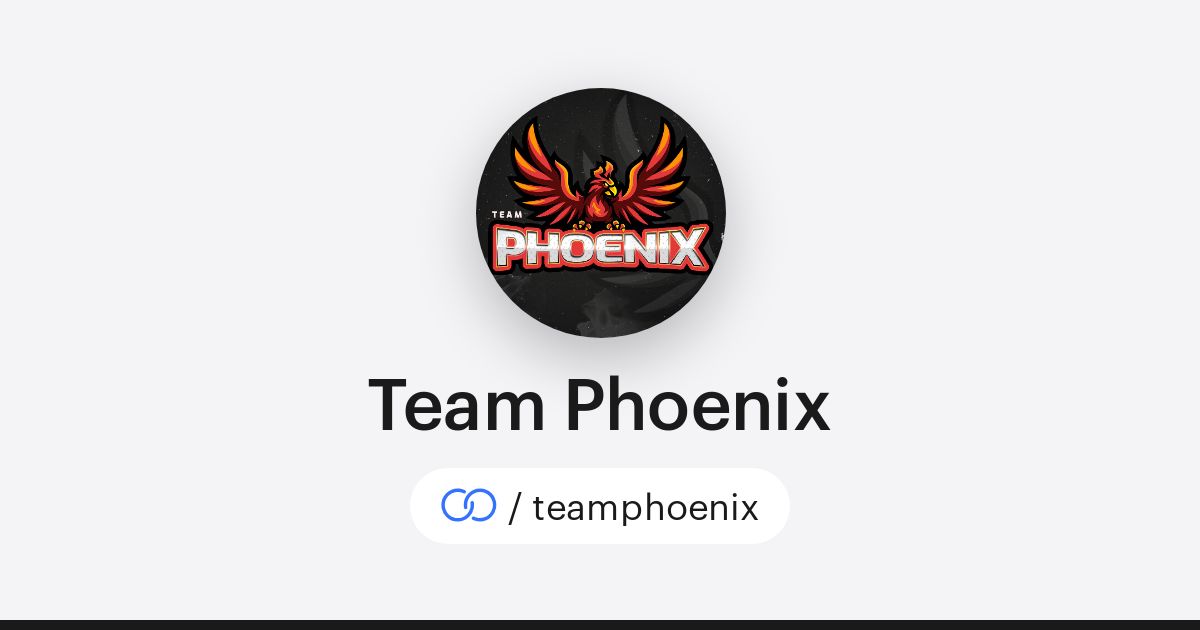 Team Phoenix (/teamphoenix) · solo.to