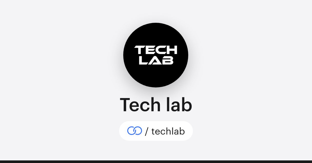 Tech lab (/techlab) · solo.to