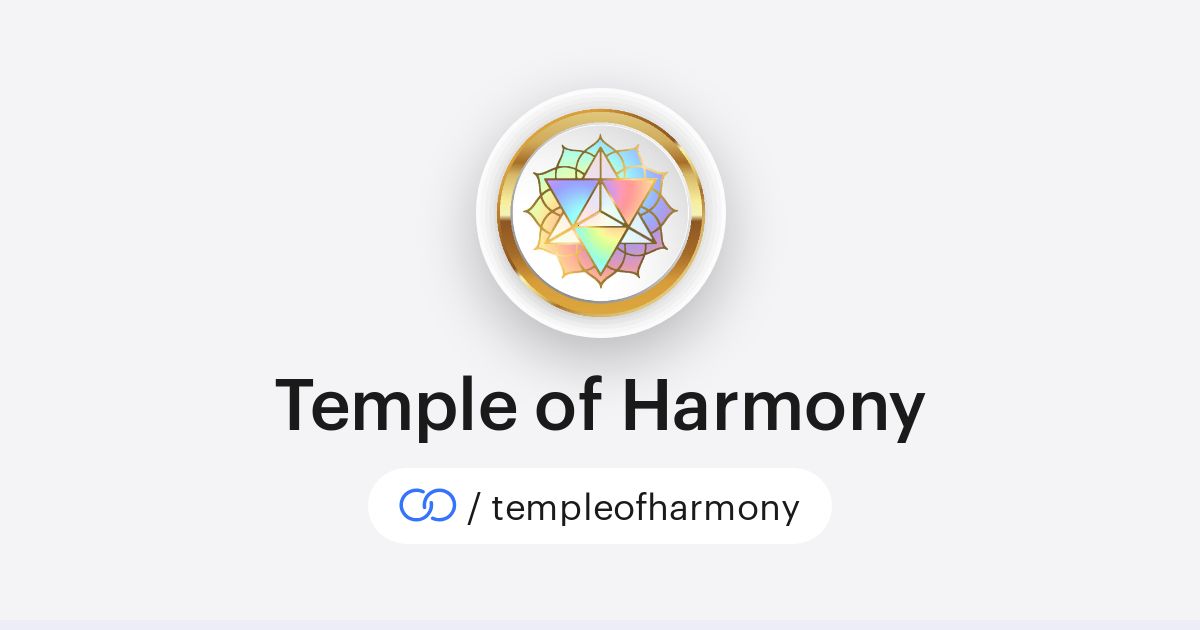Temple Of Harmony Templeofharmony Solo To