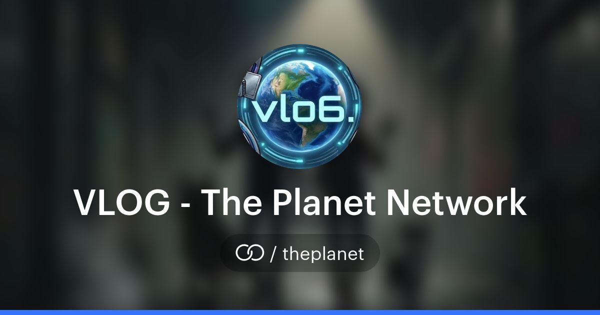 VLOG - The Planet Network (/theplanet) · solo.to