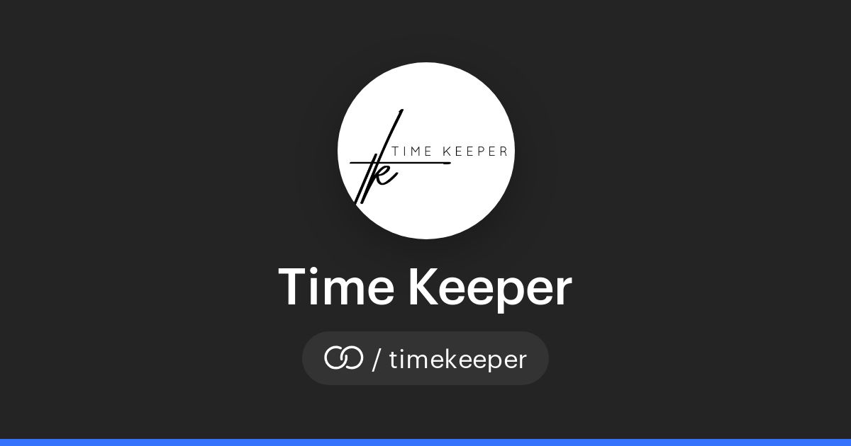 Time Keeper (/timekeeper) · solo.to