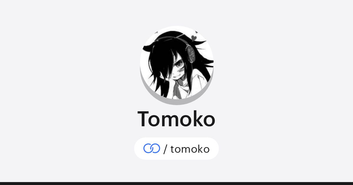 Tomoko · solo.to