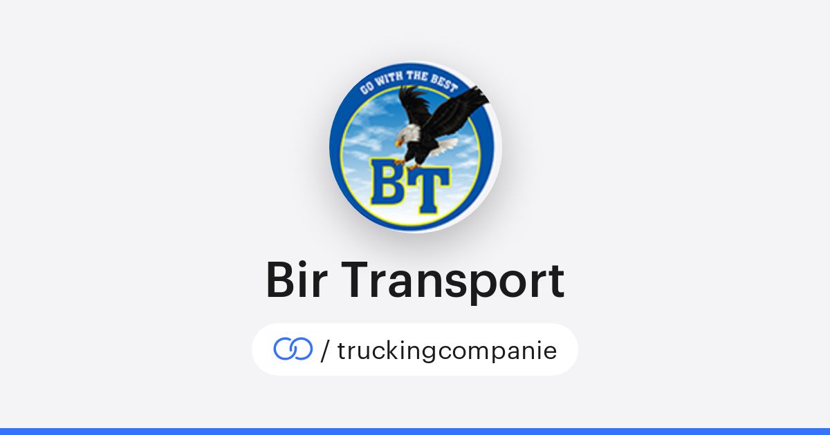 Button Transportation Bir Transport (/truckingcompanie) · solo.to