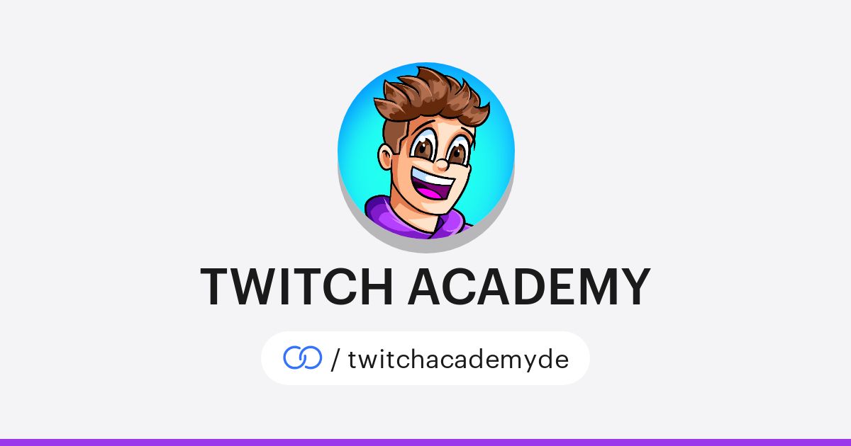 TWITCH ACADEMY (/twitchacademyde) · solo.to