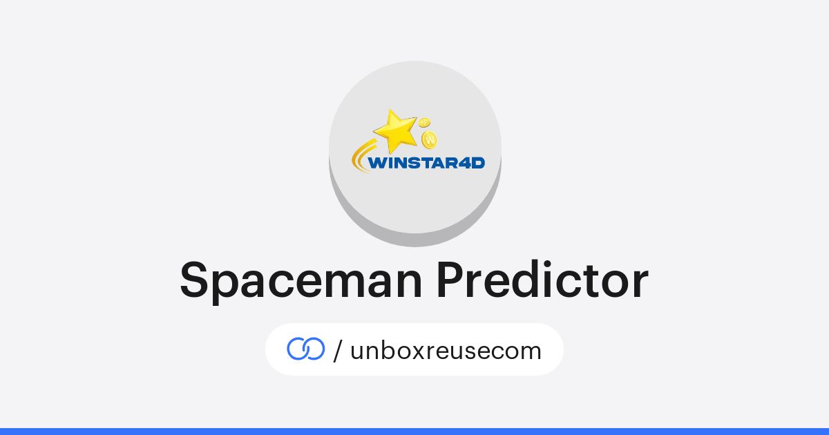 Spaceman Predictor (/unboxreusecom) · solo.to