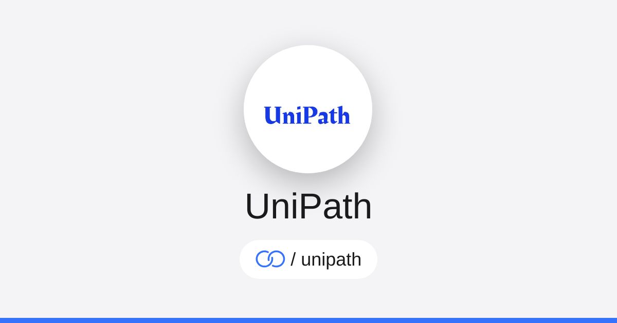 Unipath Log In UniPath · solo.to