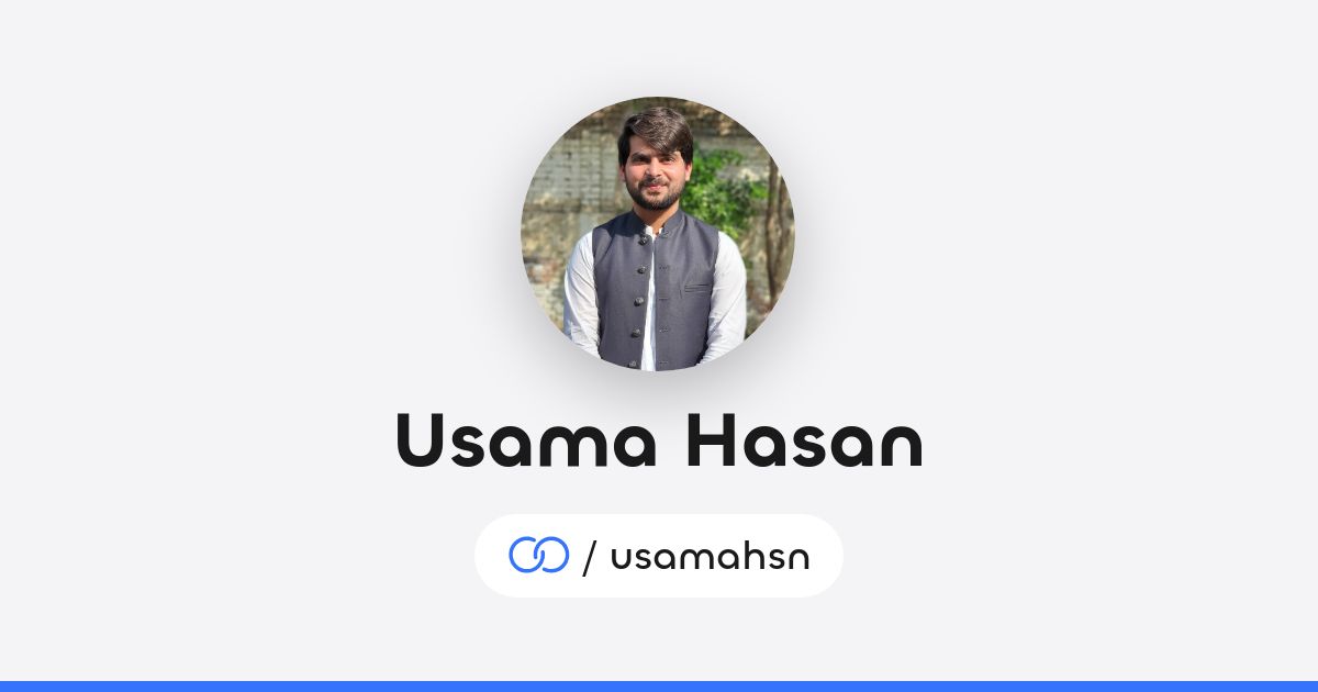 Usama Mess Ris Usama Hasan (/usamahsn) · solo.to