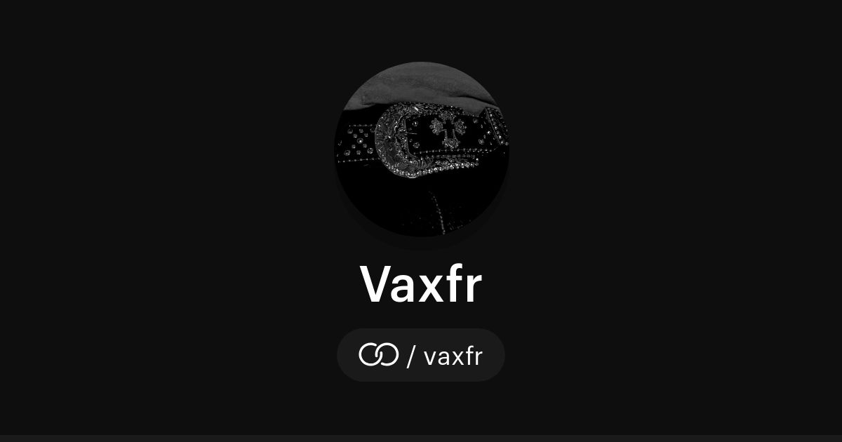 Vaxfr · solo.to