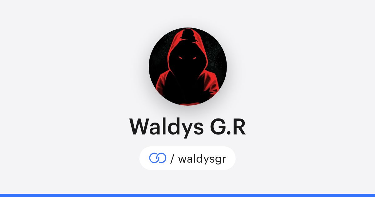 Waldys G.R (/waldysgr) · solo.to