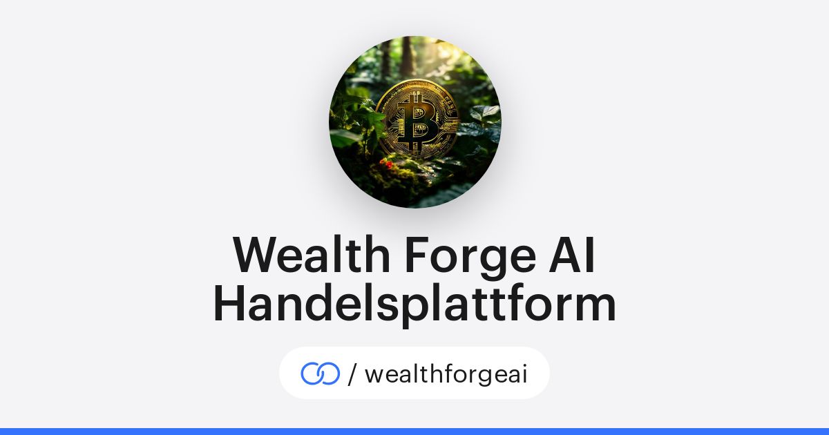 Wealth Forge AI Handelsplattform (/wealthforgeai) · solo.to