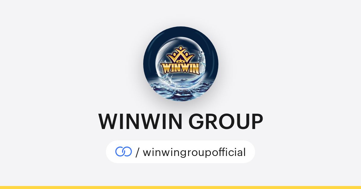 Win Group WINWIN GROUP (/winwingroupofficial) · solo.to