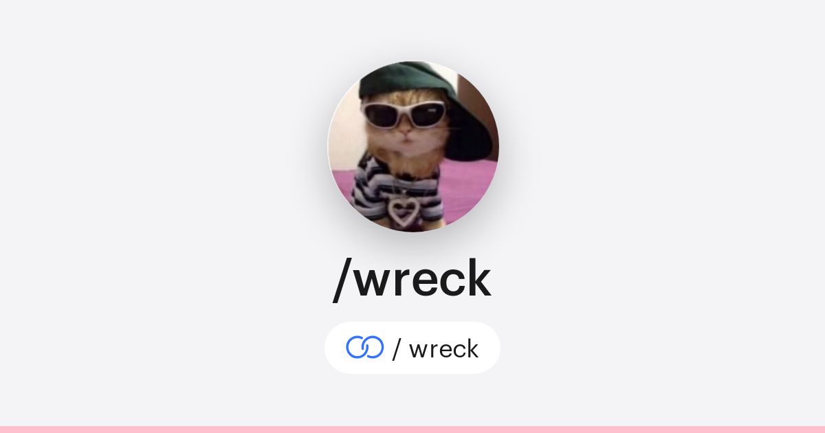 Wreck Face /wreck · solo.to